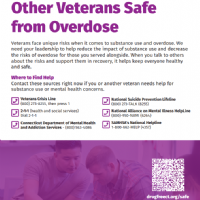 Keep Veterans Safe from Overdose