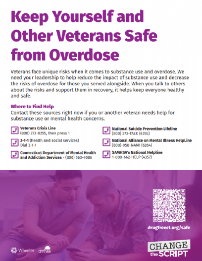 Keep Veterans Safe from Overdose