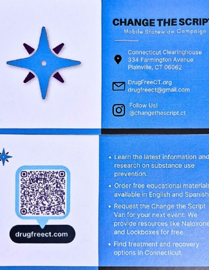 Change The Script Wallet Card (Double-Sided, 2" x 3.5")