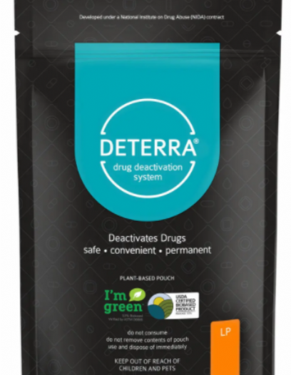 Large Deterra Medication Disposal Pouch (Limit 25 per order)