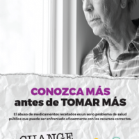 Prevention Poster, Older Adult Female (Spanish)