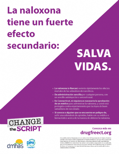 Naloxone Flyer (Spanish)